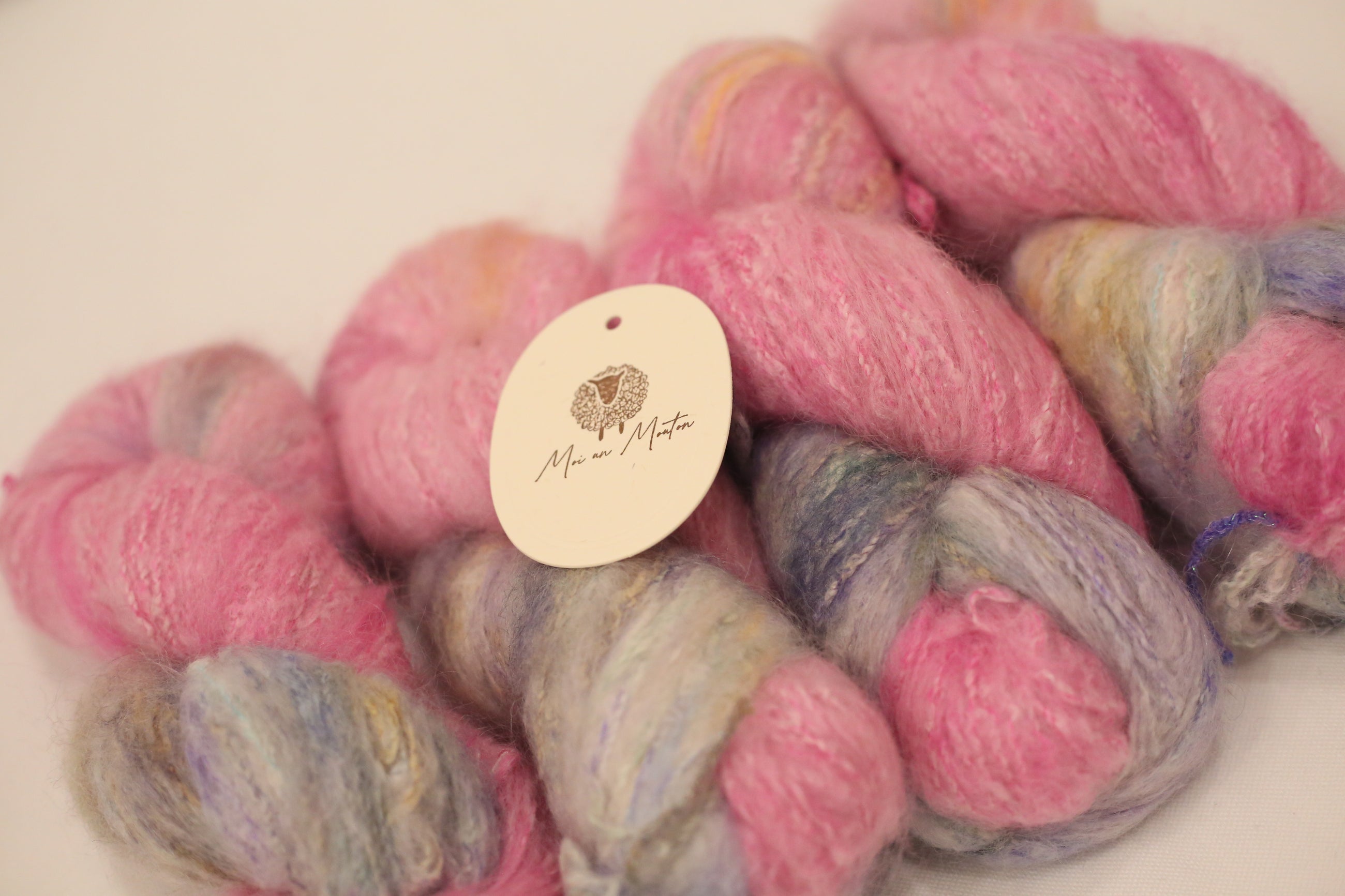 Cotton Candy | Moonlight At the Lotus Pond